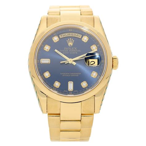 gents gold rolex watches
